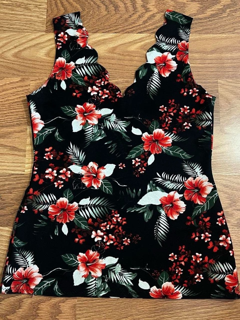 Floral Summer Tank Top 90s Chic